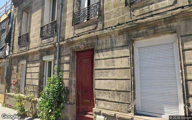 Façade : 119 rue Malbec, Bordeaux