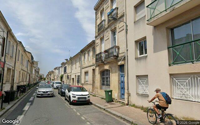 Façade : 24 rue Lafontaine, Bordeaux