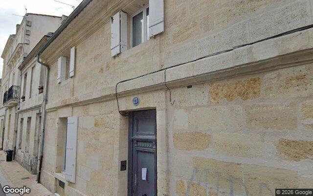 Façade : 23 rue Cruchinet, Bordeaux