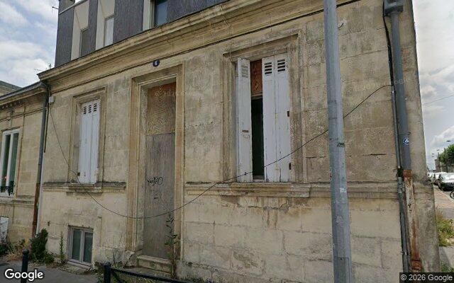 Façade : 6 rue Mestrezat, Bordeaux