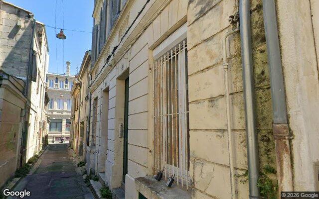 Façade : 15 Pas Moreau, Bordeaux