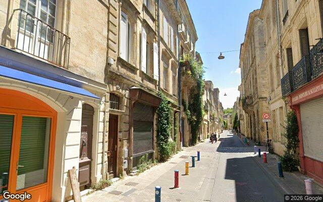 Façade : 38 rue Camille Sauvageau, Bordeaux