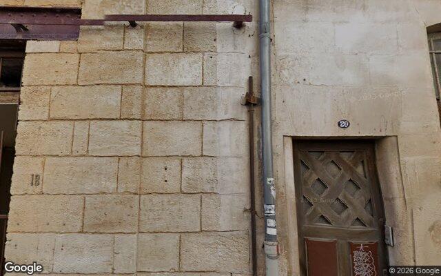 Façade : 18 rue des Cordeliers, Bordeaux