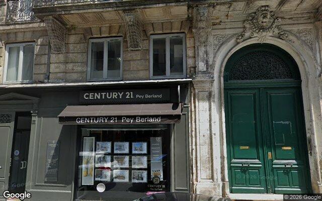 Façade : 14 rue Duffour Dubergier, Bordeaux