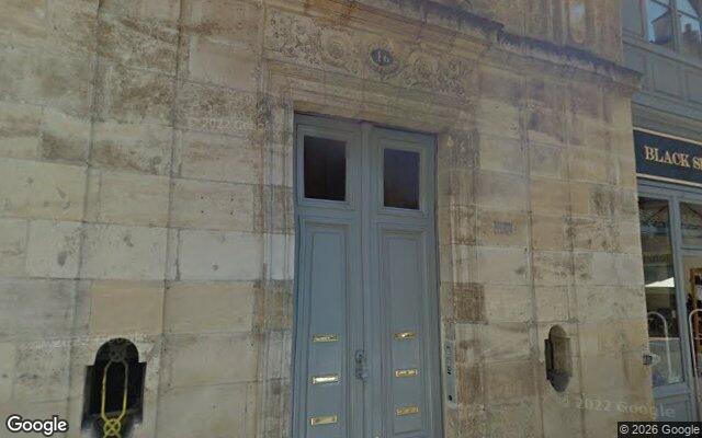Façade : 16 rue du Passage Saint-Georges, Bordeaux