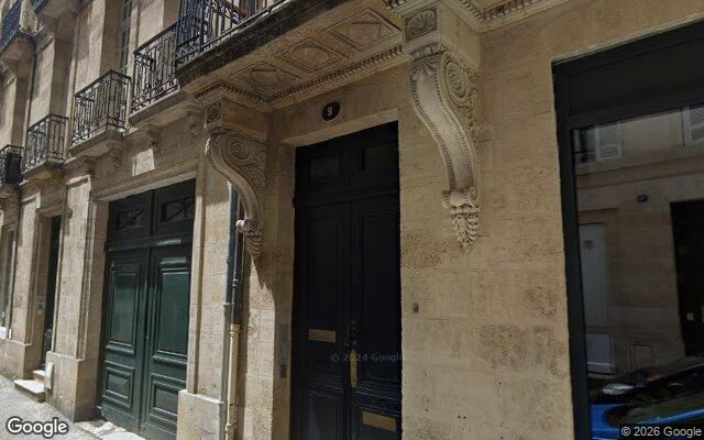 Façade : 9 rue Jean-Jacques Bel, Bordeaux
