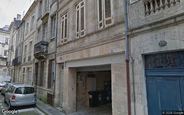 Façade : 10 rue de Lurbe, Bordeaux