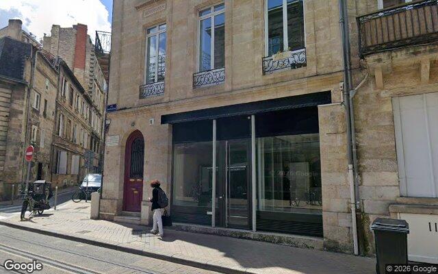 Façade : 14 rue Fondaudège, Bordeaux
