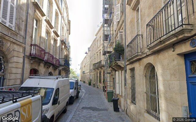 Façade : 17 rue du Couvent, Bordeaux