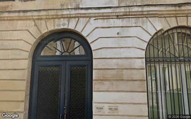 Façade : 10 rue de la Course, Bordeaux