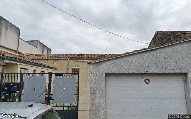 Façade : 7 /25 R Pourmann, Bordeaux